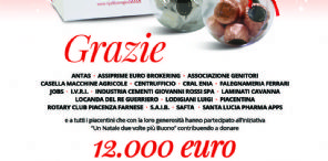 Raccolti 12.000 euro con la campagna Un Natale Due Volte più Buono